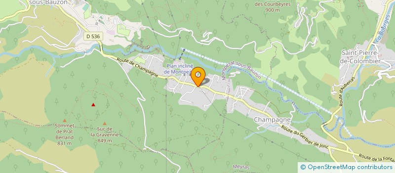 localisation de l'entreprise MONSIEUR FLORENT ROGELET à MONTPEZAT-SOUS-BAUZON