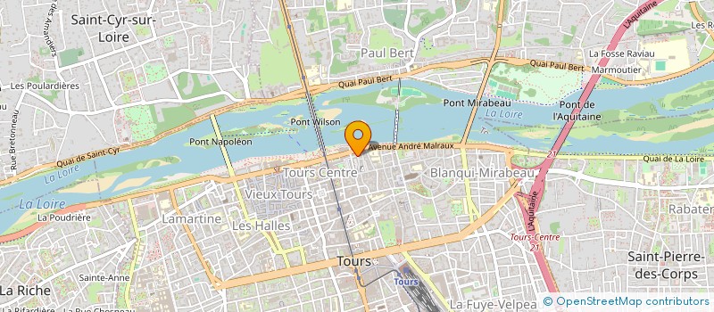 localisation de l'entreprise MONSIEUR FLORENT ROPION  TOURS