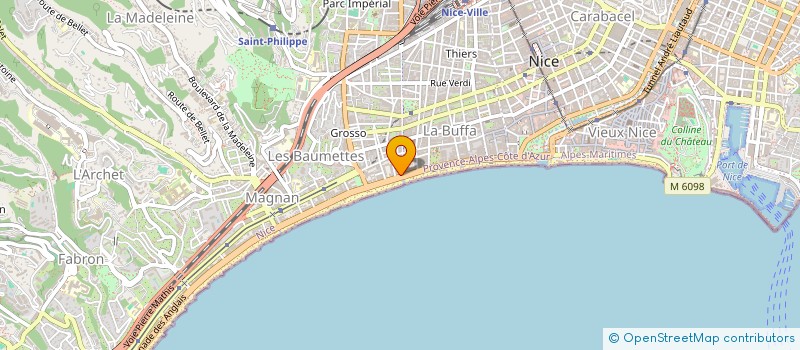 localisation de l'entreprise MONSIEUR FLORENT ROSSI à NICE