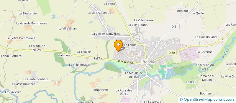 localisation de l'entreprise MONSIEUR FLORENT ROUESNE à IFFENDIC