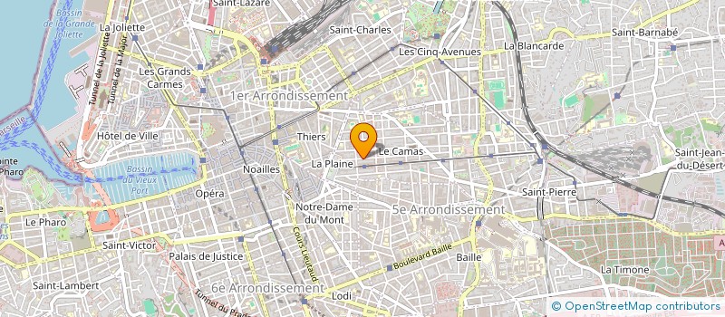 localisation de l'entreprise MONSIEUR FLORENT ROUGIER à MARSEILLE