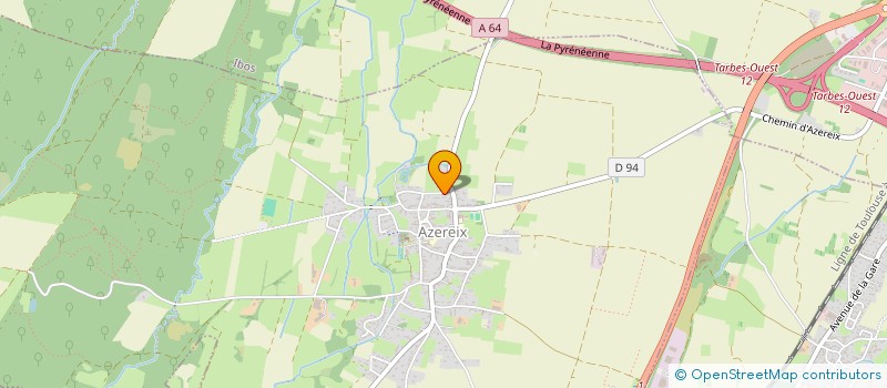 localisation de l'entreprise MONSIEUR FLORENT ROUSSE  AZEREIX