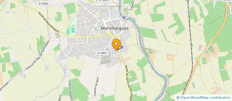 localisation de l'entreprise MONSIEUR FLORENT ROUSSEAU à MARSILLARGUES