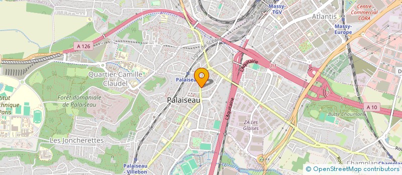 localisation de l'entreprise MONSIEUR FLORENT ROUSSELLE à PALAISEAU
