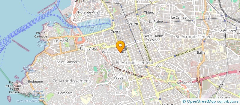 localisation de l'entreprise MONSIEUR FLORENT ROUX à MARSEILLE