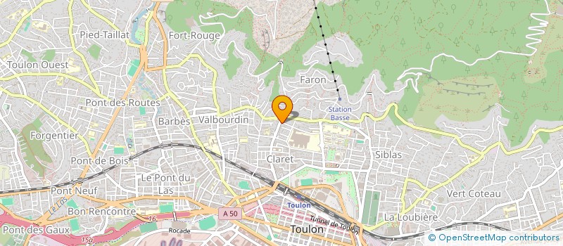 localisation de l'entreprise MONSIEUR FLORENT RUGA  TOULON