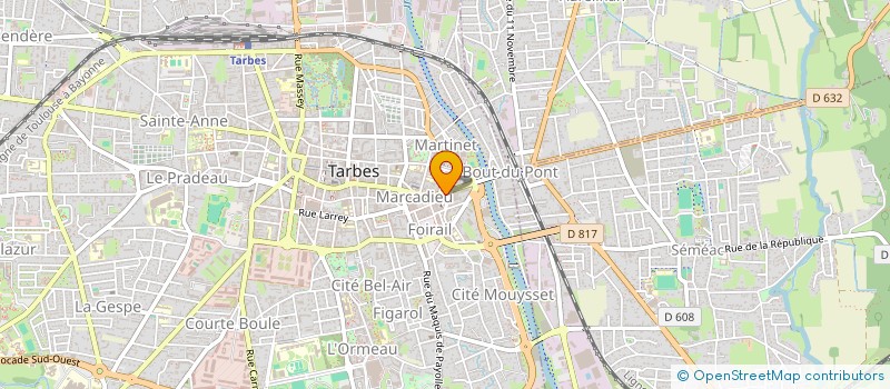 localisation de l'entreprise MONSIEUR FLORENT RUIZ à TARBES