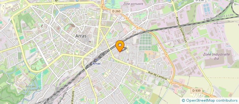 localisation de l'entreprise MONSIEUR FLORENT SALGON à ARRAS