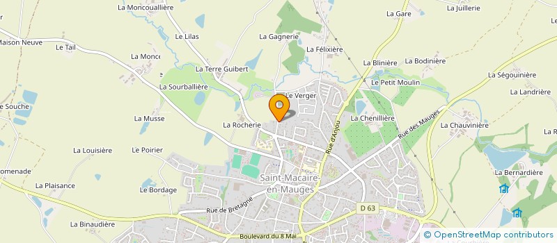 localisation de l'entreprise MONSIEUR FLORENT SALMON à SEVREMOINE