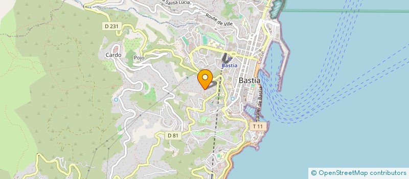 localisation de l'entreprise MONSIEUR FLORENT SANNA à BASTIA