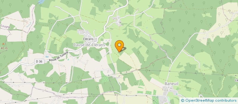 localisation de l'entreprise MONSIEUR FLORENT SAULIAC  CAUSE-DE-CLERANS