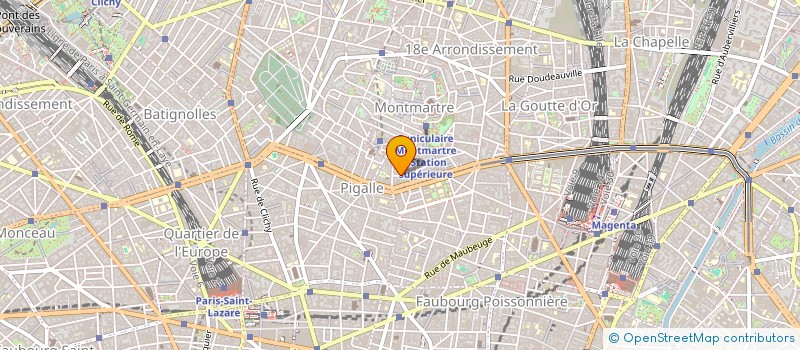 localisation de l'entreprise MONSIEUR FLORENT SAULNIER  PARIS