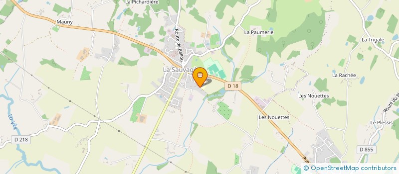 localisation de l'entreprise MONSIEUR FLORENT SAUVE à LES MONTS D'ANDAINE