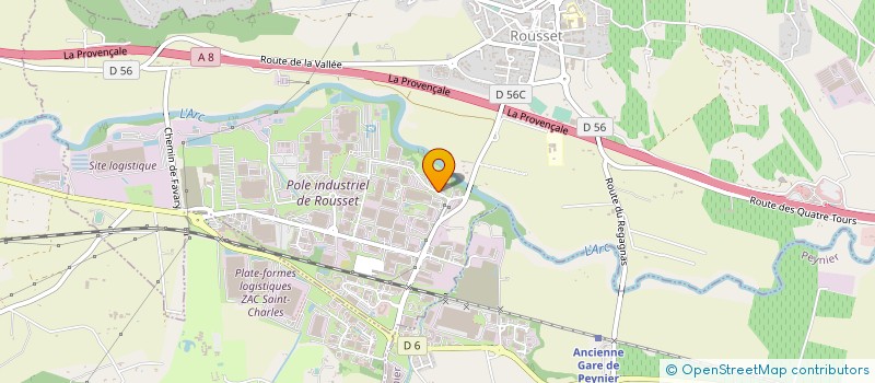 localisation de l'entreprise MONSIEUR FLORENT SCANIGLIA  ROUSSET