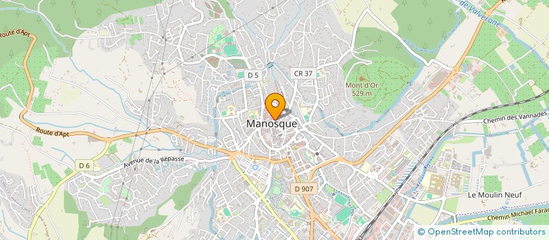 localisation de l'entreprise MONSIEUR FLORENT SCHMITT à MANOSQUE