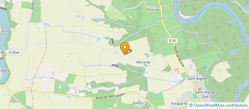 localisation de l'entreprise MONSIEUR FLORENT SCORCIONE  MAS-GRENIER