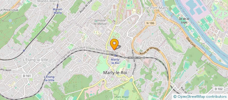 localisation de l'entreprise MONSIEUR FLORENT SEILLES  MARLY-LE-ROI