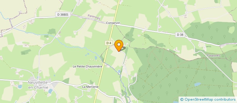 localisation de l'entreprise MONSIEUR FLORENT SERGENT  SAINT-SYMPHORIEN