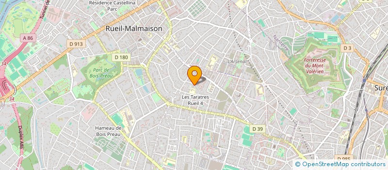 localisation de l'entreprise MONSIEUR FLORENT SERRA à RUEIL-MALMAISON