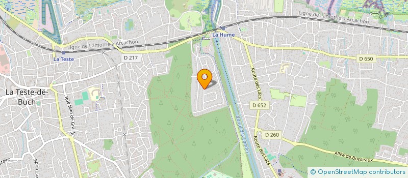 localisation de l'entreprise MONSIEUR FLORENT SIMEON  LA TESTE-DE-BUCH