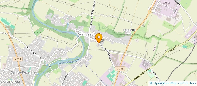 localisation de l'entreprise MONSIEUR FLORENT SIMMONET à NIORT