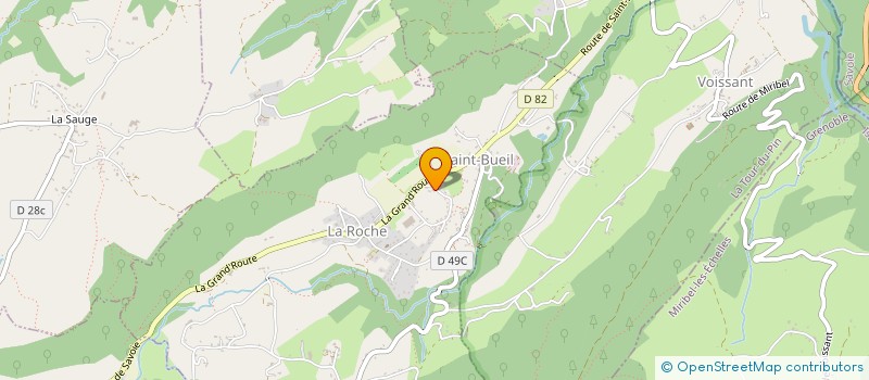 localisation de l'entreprise MONSIEUR FLORENT SIMON  SAINT-BUEIL