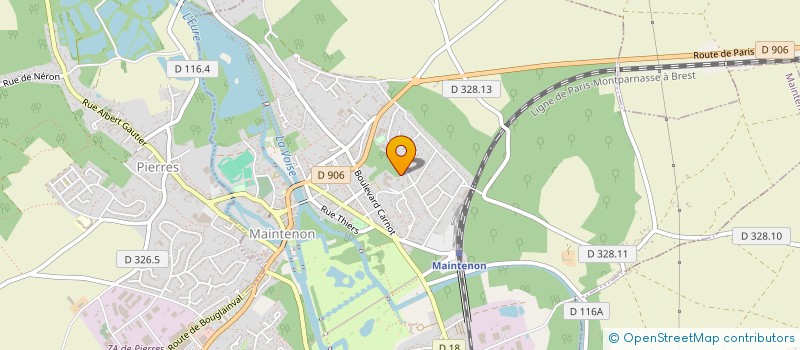 localisation de l'entreprise MONSIEUR FLORENT SPELLE à MAINTENON