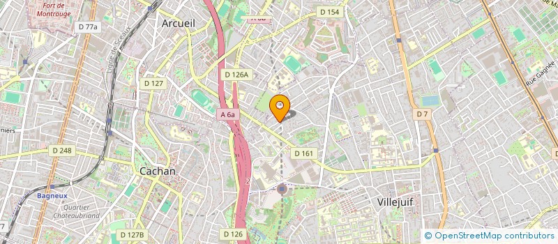 localisation de l'entreprise MONSIEUR FLORENT STORME  VILLEJUIF