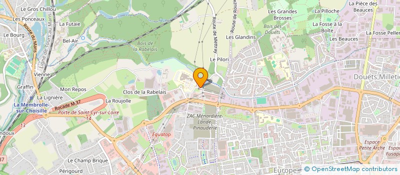localisation de l'entreprise MONSIEUR FLORENT SURY à SAINT-CYR-SUR-LOIRE