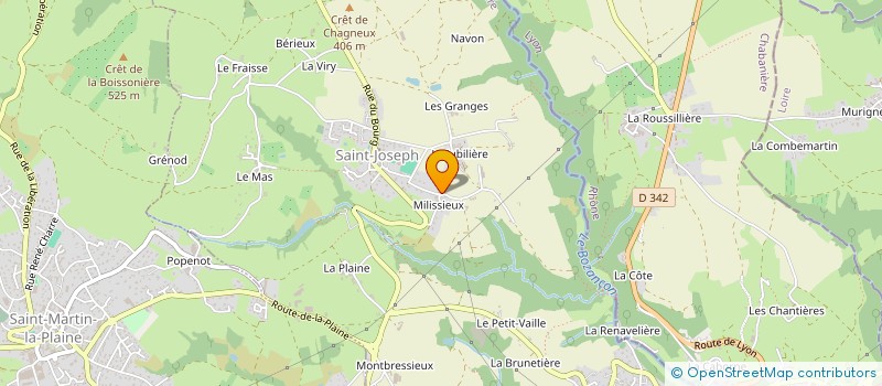 localisation de l'entreprise MONSIEUR FLORENT TANZILLI  SAINT-JOSEPH