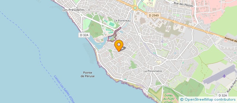 localisation de l'entreprise MONSIEUR FLORENT TERRIEN à LES SABLES D'OLONNE