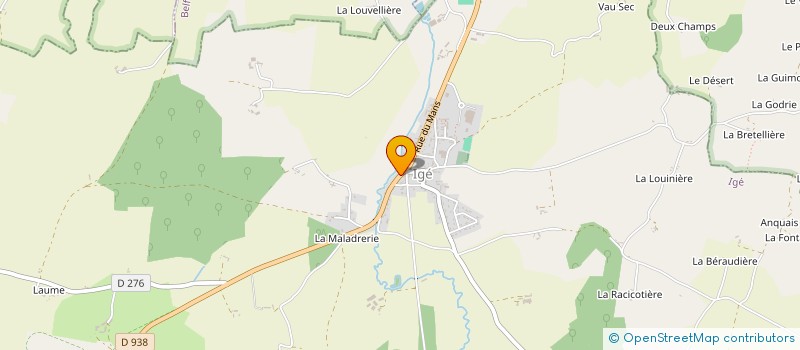 localisation de l'entreprise MONSIEUR FLORENT THIERRY à IGE