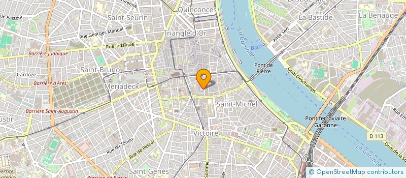 localisation de l'entreprise MONSIEUR FLORENT TONIUTTI à BORDEAUX