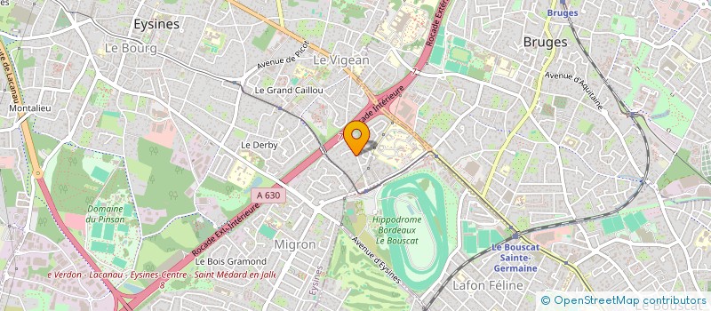 localisation de l'entreprise MONSIEUR FLORENT TORREGARAY  EYSINES