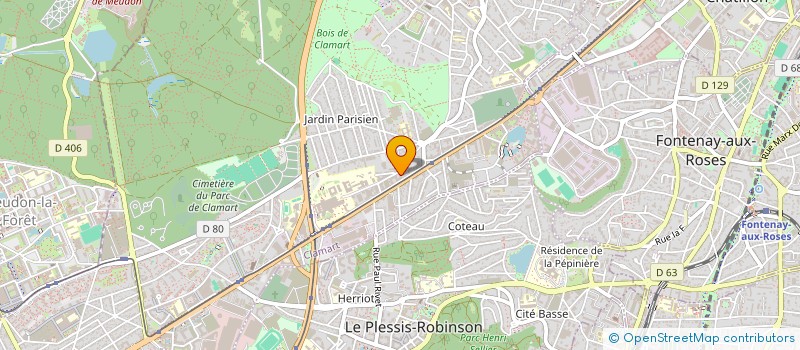 localisation de l'entreprise MONSIEUR FLORENT TREVET à CLAMART