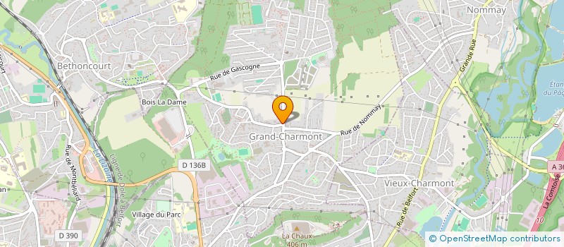 localisation de l'entreprise MONSIEUR FLORENT TRIMAILLE  GRAND-CHARMONT