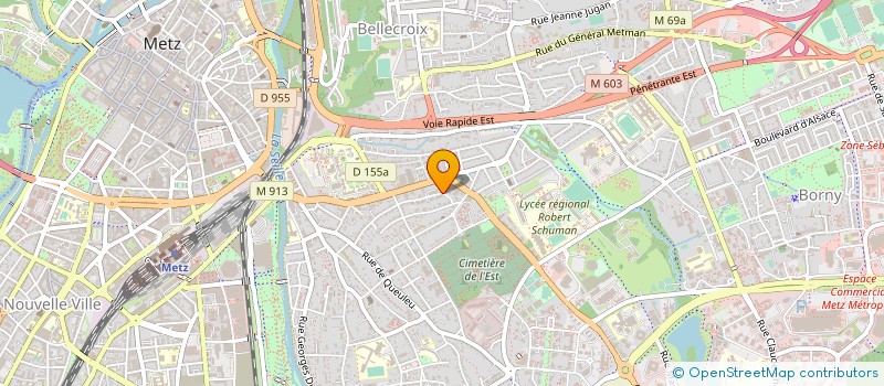 localisation de l'entreprise MONSIEUR FLORENT TRIMAILLE  METZ