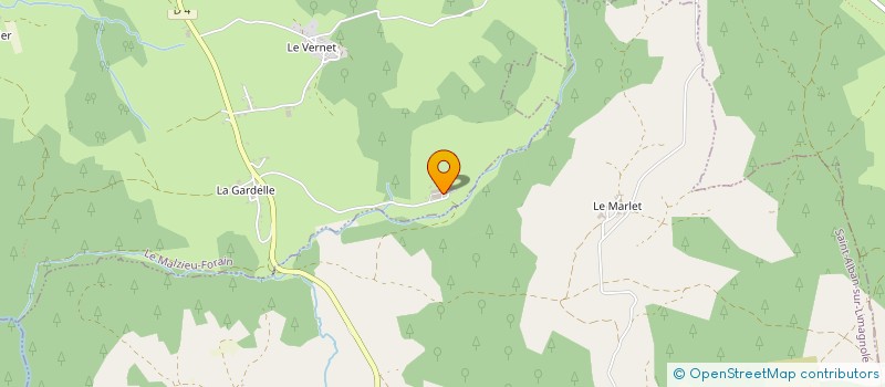 localisation de l'entreprise MONSIEUR FLORENT TUFFERY  LE MALZIEU-FORAIN