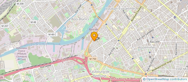 localisation de l'entreprise MONSIEUR FLORENT VAN DE MOORTELE à LILLE