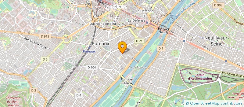 localisation de l'entreprise MONSIEUR FLORENT VANHUYSBERGHE à PUTEAUX
