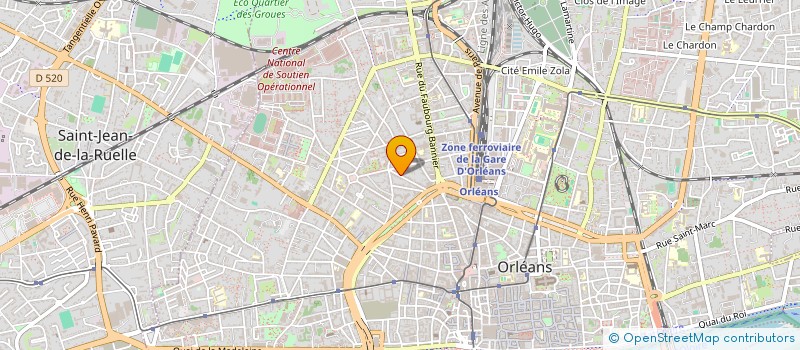 localisation de l'entreprise MONSIEUR FLORENT VARANNE CHERRIER à ORLEANS
