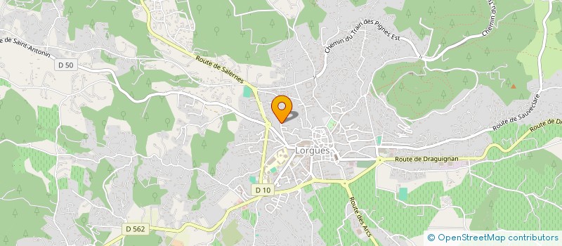 localisation de l'entreprise MONSIEUR FLORENT VARE à LORGUES