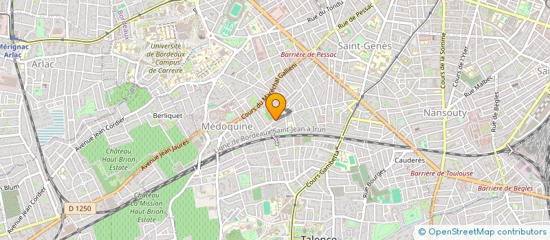 localisation de l'entreprise MONSIEUR FLORENT VAUCOIS  BORDEAUX