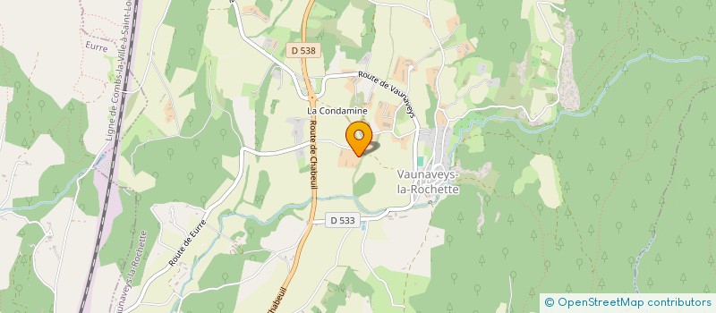 localisation de l'entreprise MONSIEUR FLORENT VEAUVY à VAUNAVEYS-LA-ROCHETTE