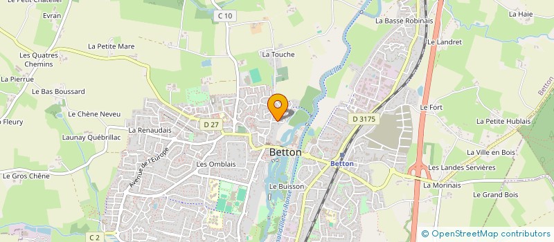 localisation de l'entreprise MONSIEUR FLORENT VIDAL  BETTON