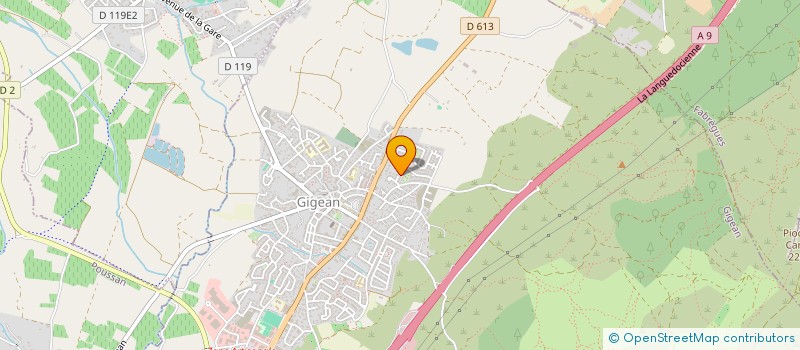 localisation de l'entreprise MONSIEUR FLORENT VIDAL  GIGEAN