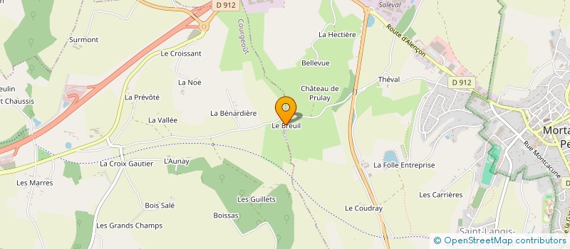 localisation de l'entreprise MONSIEUR FLORENT VIGIER à CHAMPEAUX-SUR-SARTHE