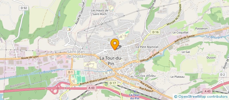 localisation de l'entreprise MONSIEUR FLORENT VIGOUROUX  LA TOUR-DU-PIN