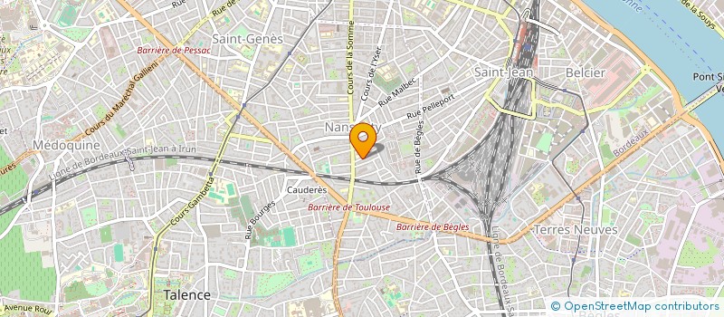 localisation de l'entreprise MONSIEUR FLORENT VILOTTE  BORDEAUX