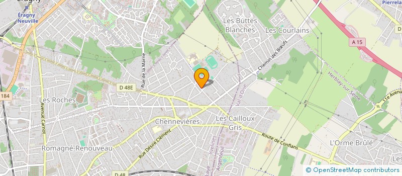 localisation de l'entreprise MONSIEUR FLORENT VINOUZE  CONFLANS-SAINTE-HONORINE